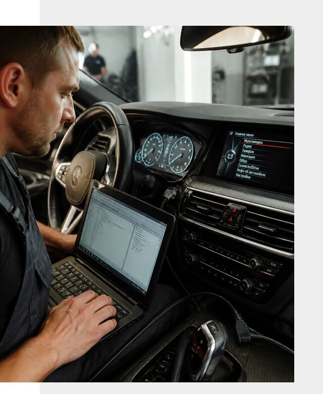Русификация приборной панели BMW для авто в Сибае от компании