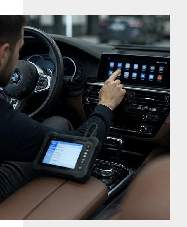 Установка приложений и мультимедиа сервисов BMW в Сибае