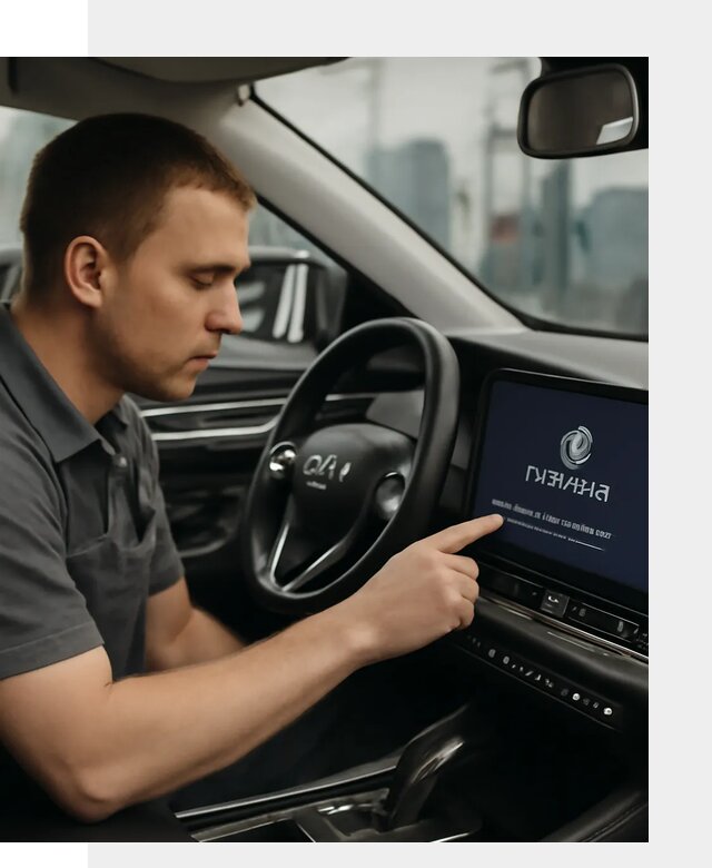 Установка приложений Changan и сервисов в авто в Сибае