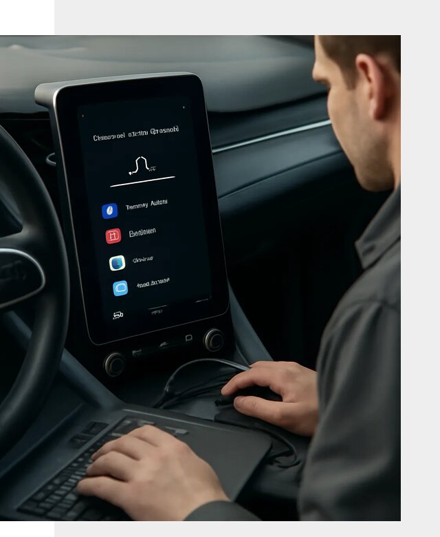 Установка приложений Lynk Co на автомобиль в Сибае