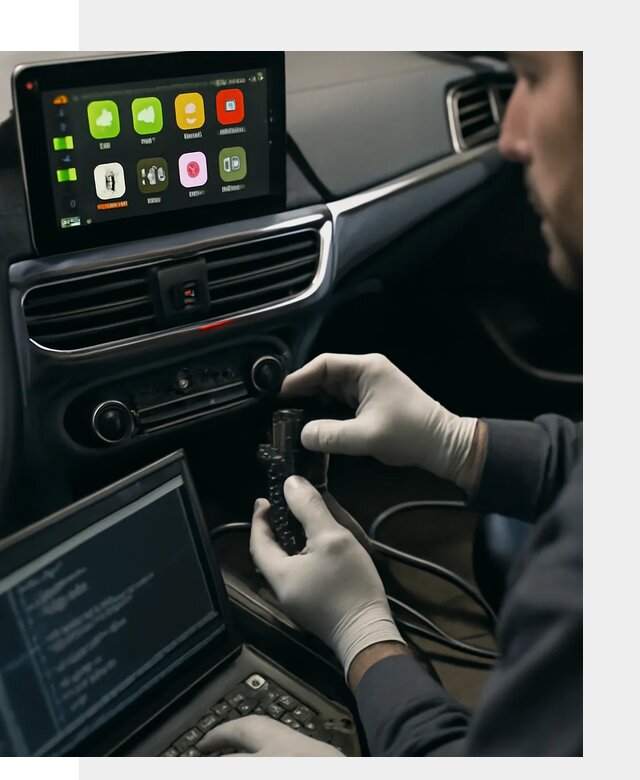 Активация Apple CarPlay в Сибае для штатной мультимедиа