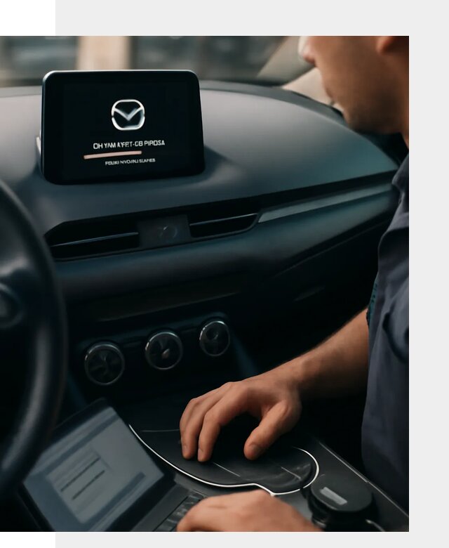 Установка приложений Mazda на мультимедийную систему в Сибае