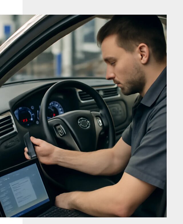 Русификация приборной панели Nissan для авто в Сибае